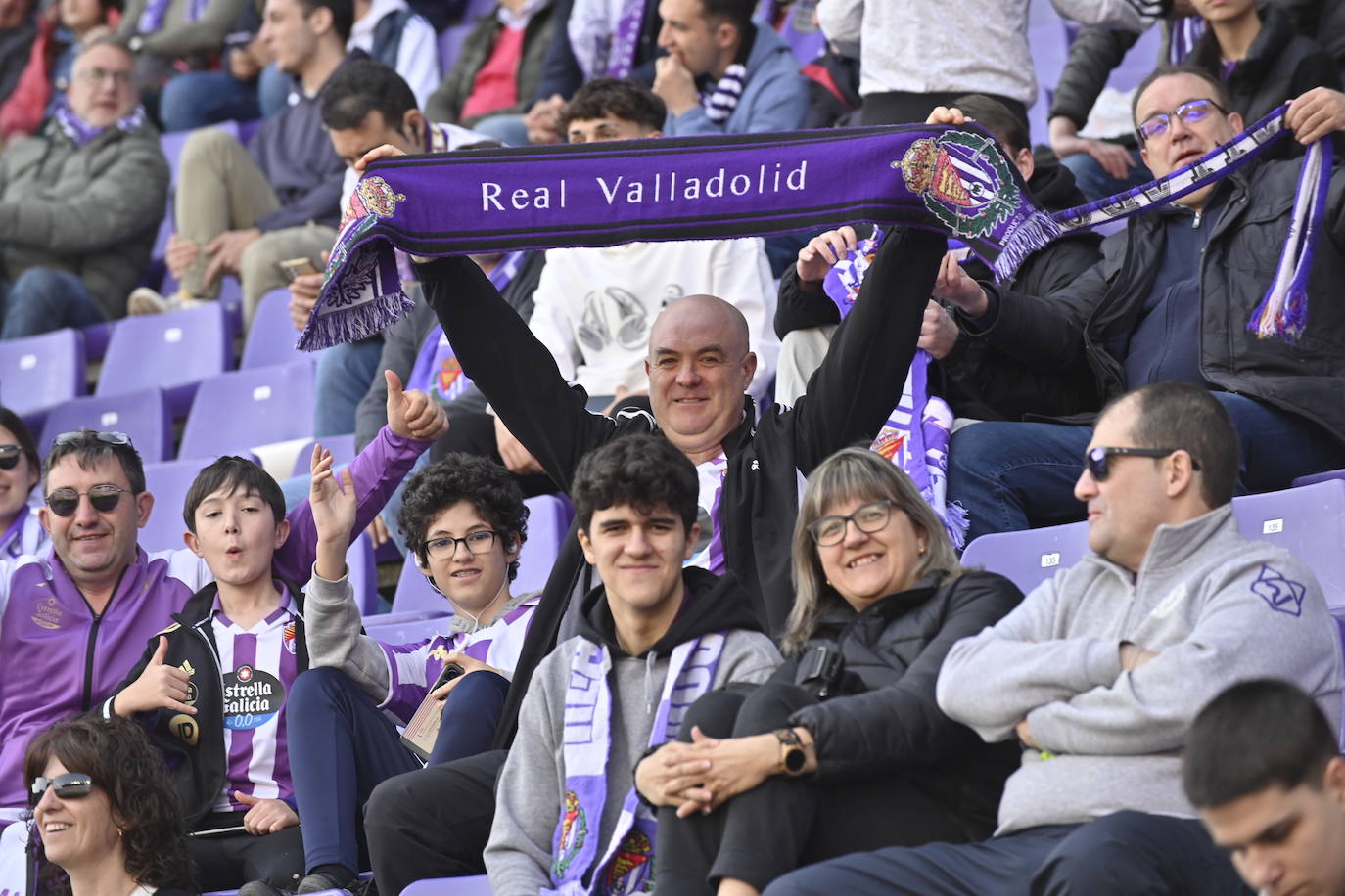 Real Valladolid-Eibar, búscate en la grada