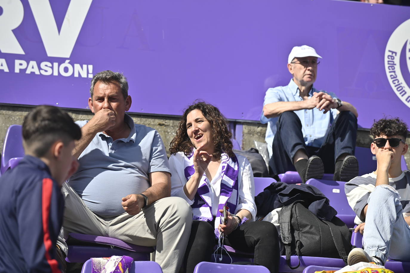 Real Valladolid-Eibar, búscate en la grada