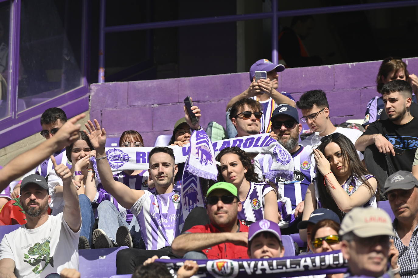 Real Valladolid-Eibar, búscate en la grada