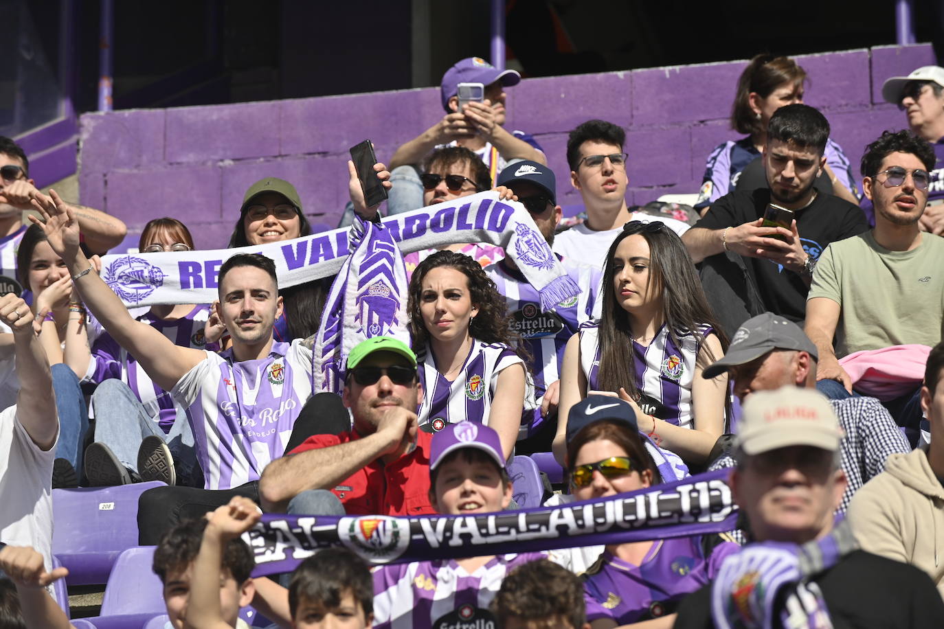 Real Valladolid-Eibar, búscate en la grada