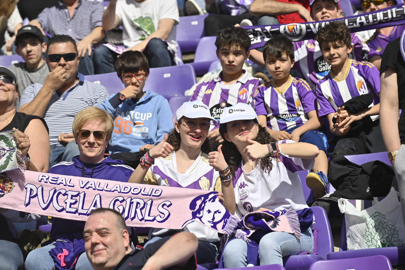 Real Valladolid-Eibar, búscate en la grada