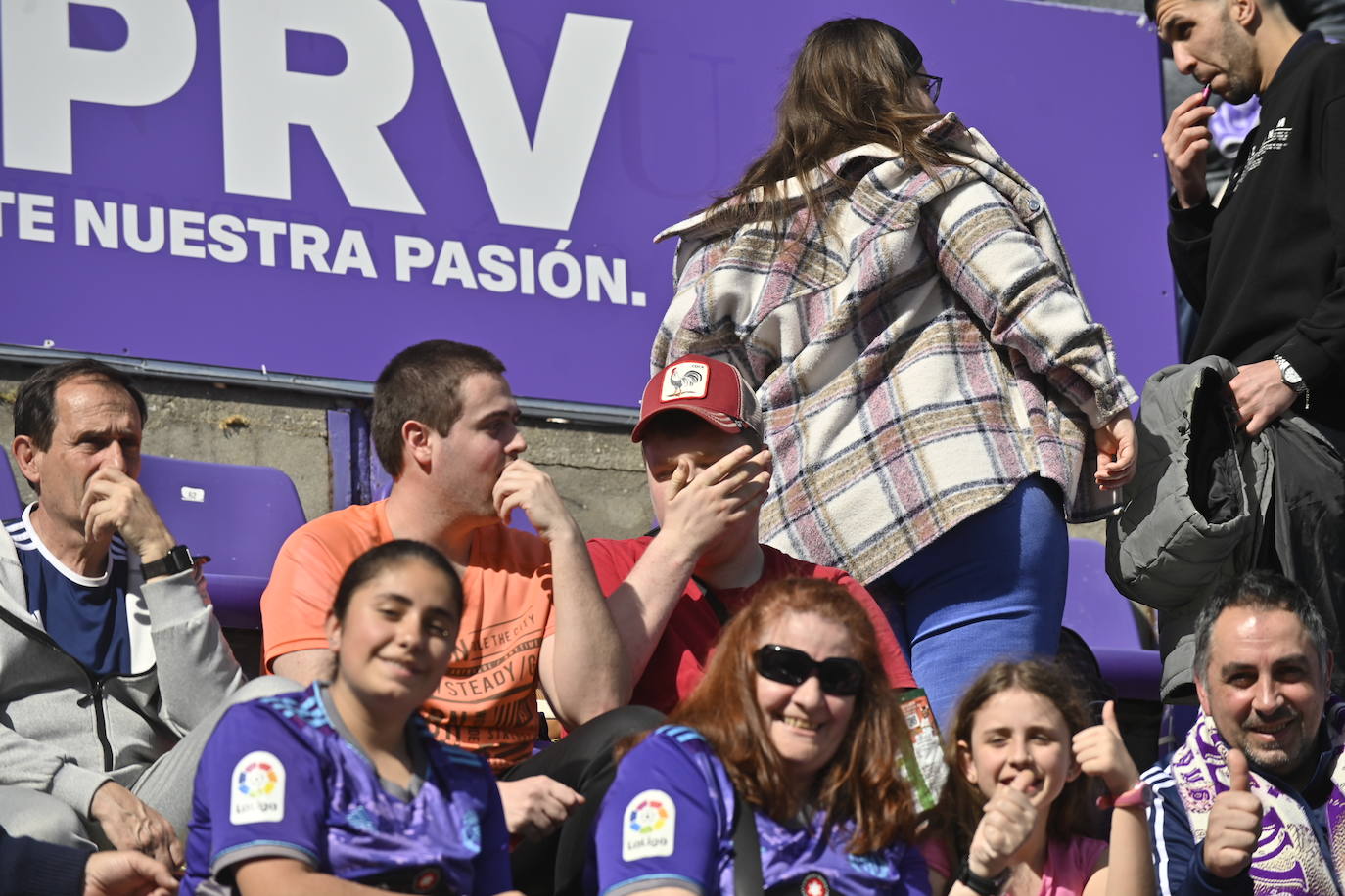 Real Valladolid-Eibar, búscate en la grada