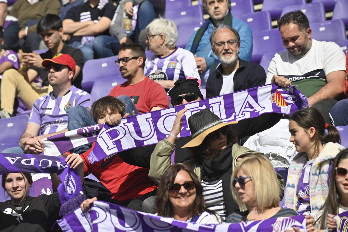 Real Valladolid-Eibar, búscate en la grada