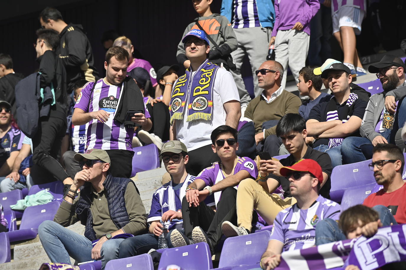 Real Valladolid-Eibar, búscate en la grada