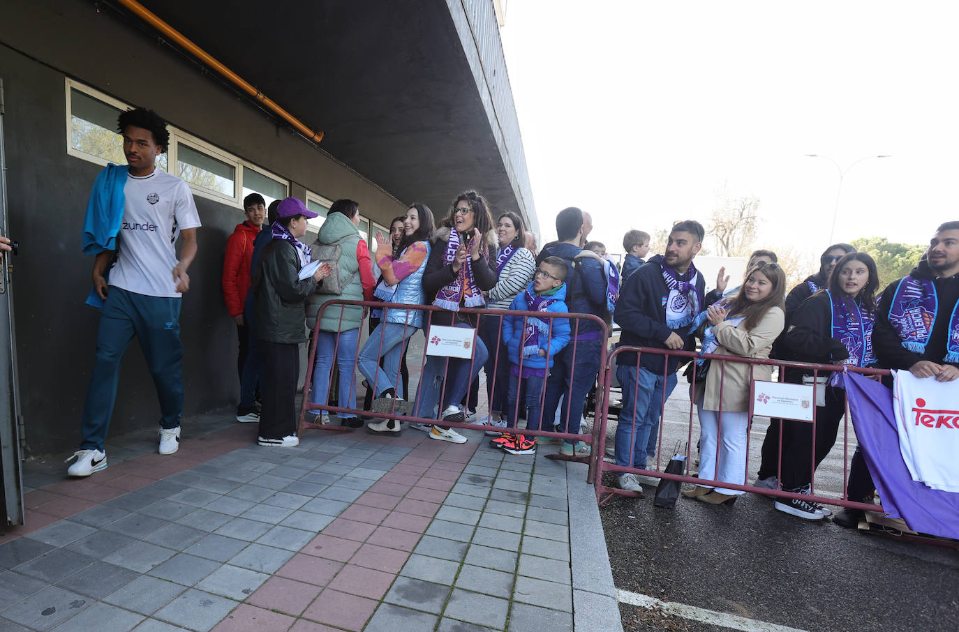 El Real Madrid llega al Pabellón de Palencia