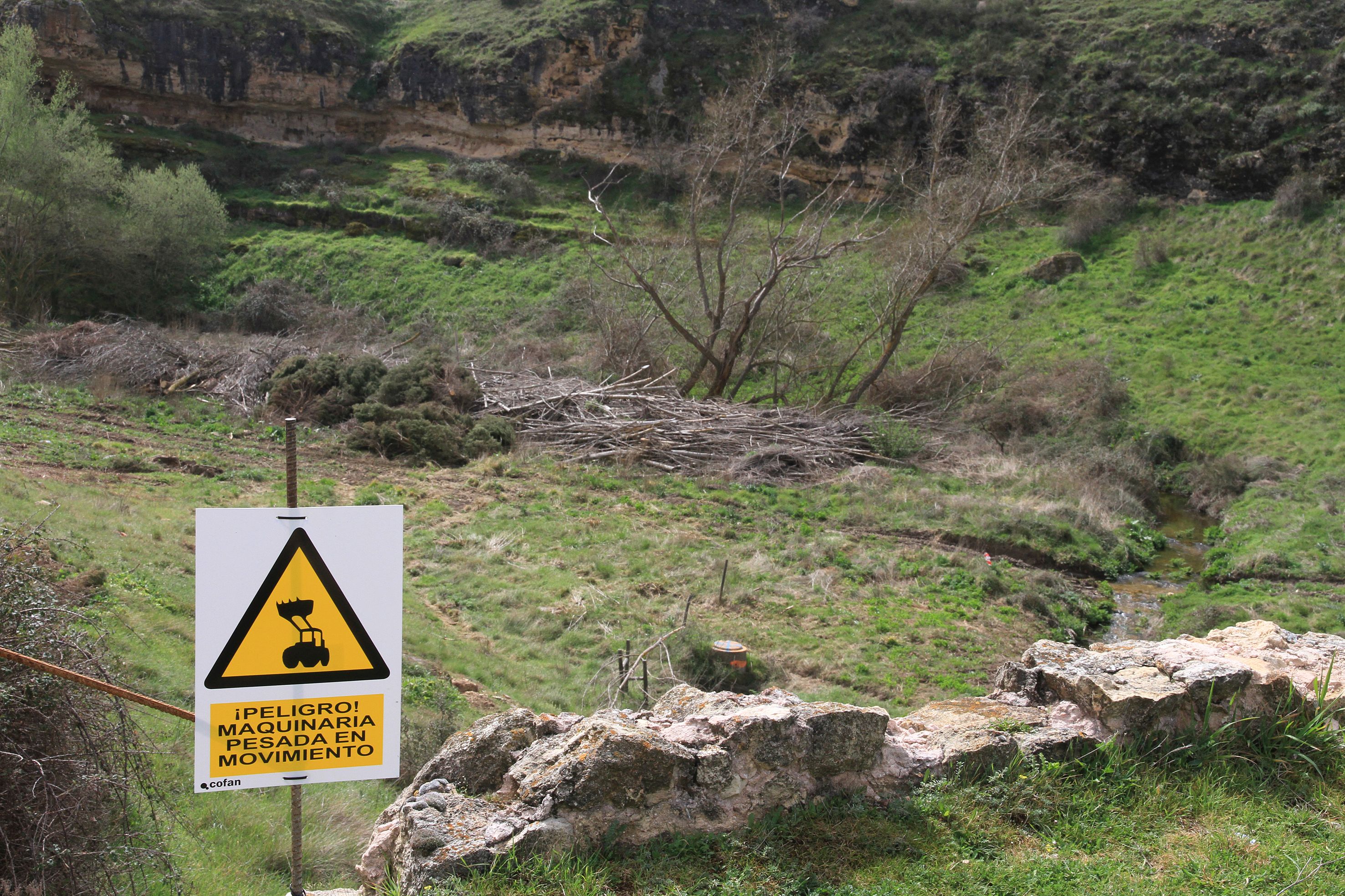 Así está el entorno del arroyo Tejadilla de Segovia