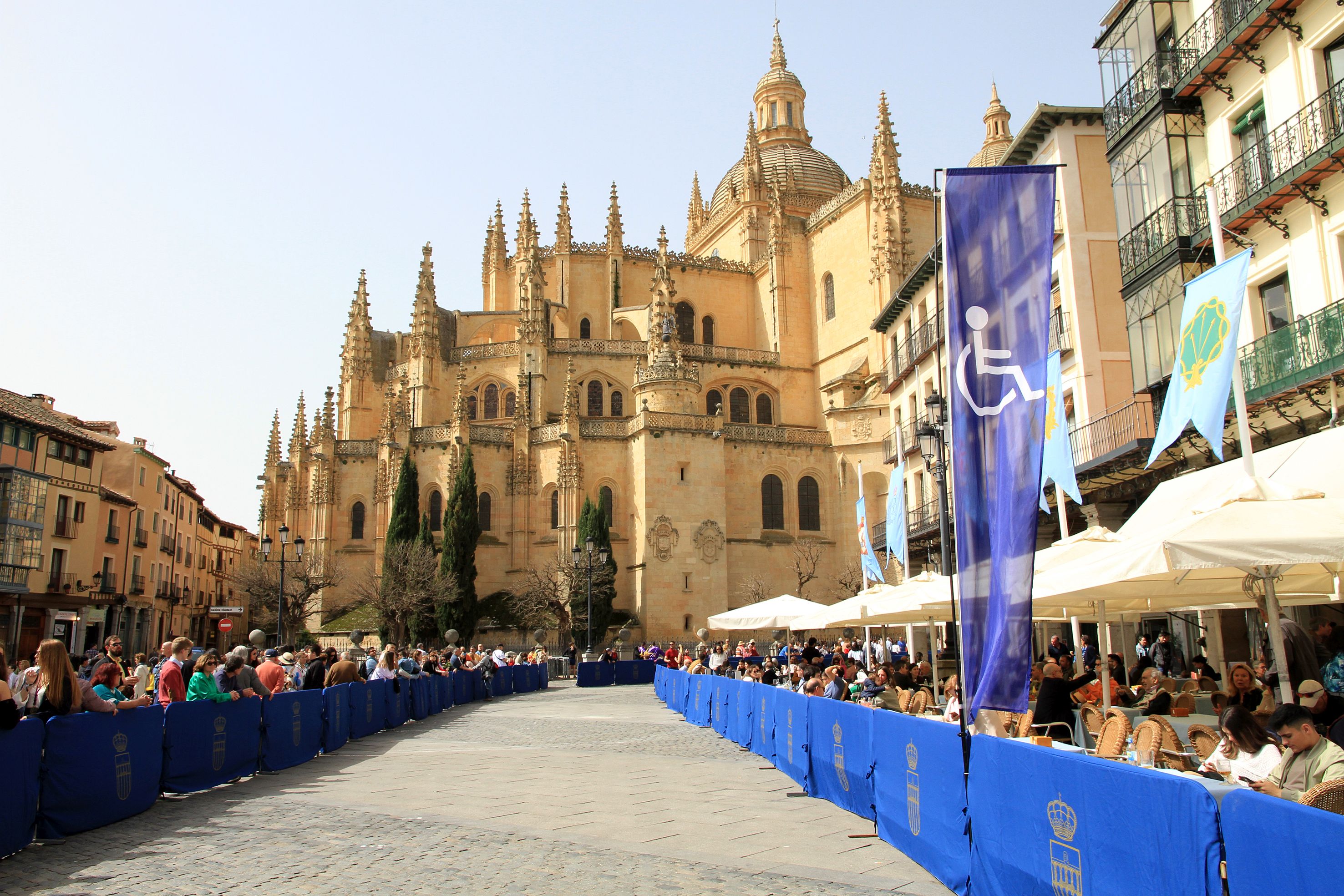 El Domingo de Ramos de Segovia, en imágenes