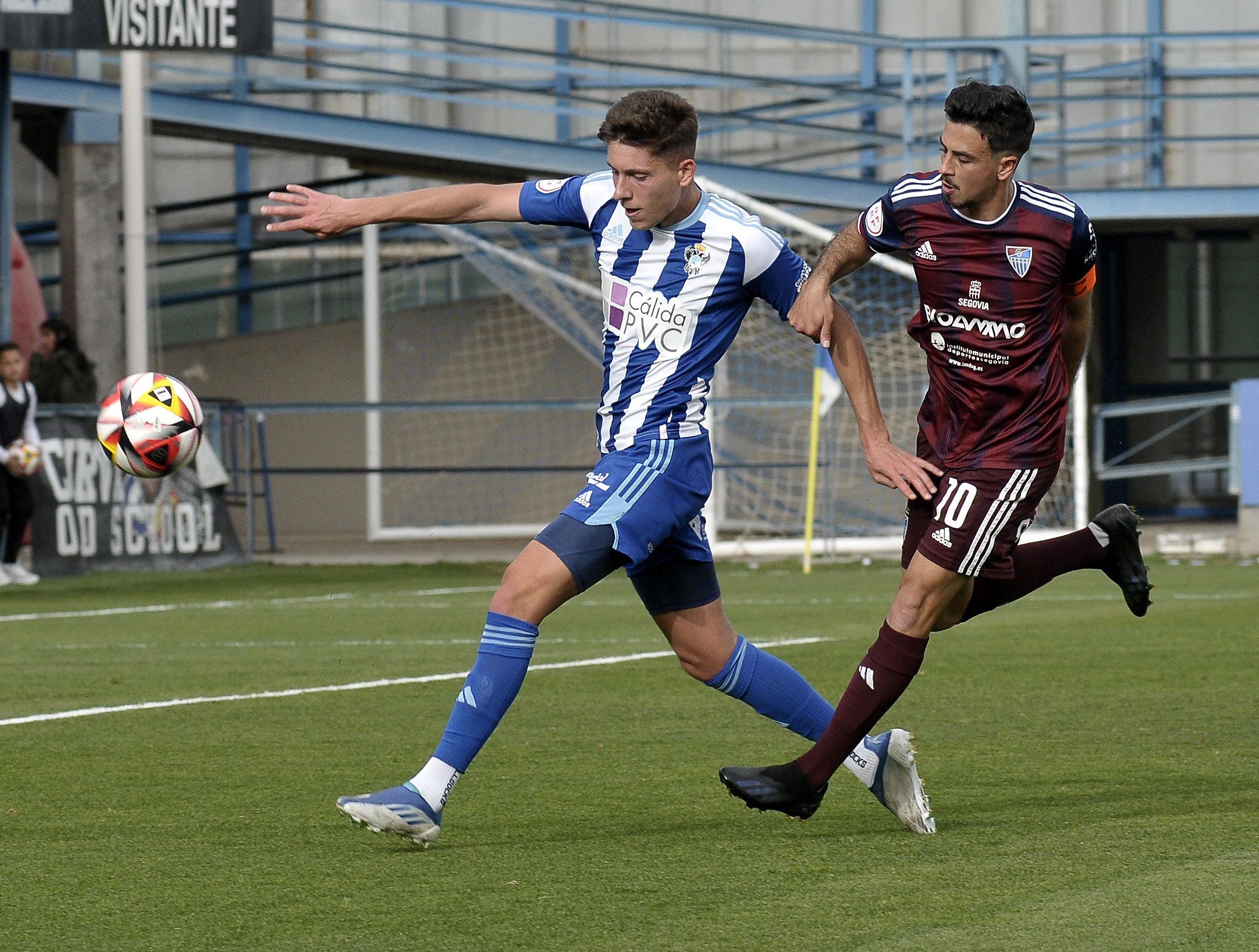 Las mejores imágenes del partido entre el Talavera y la Segoviana