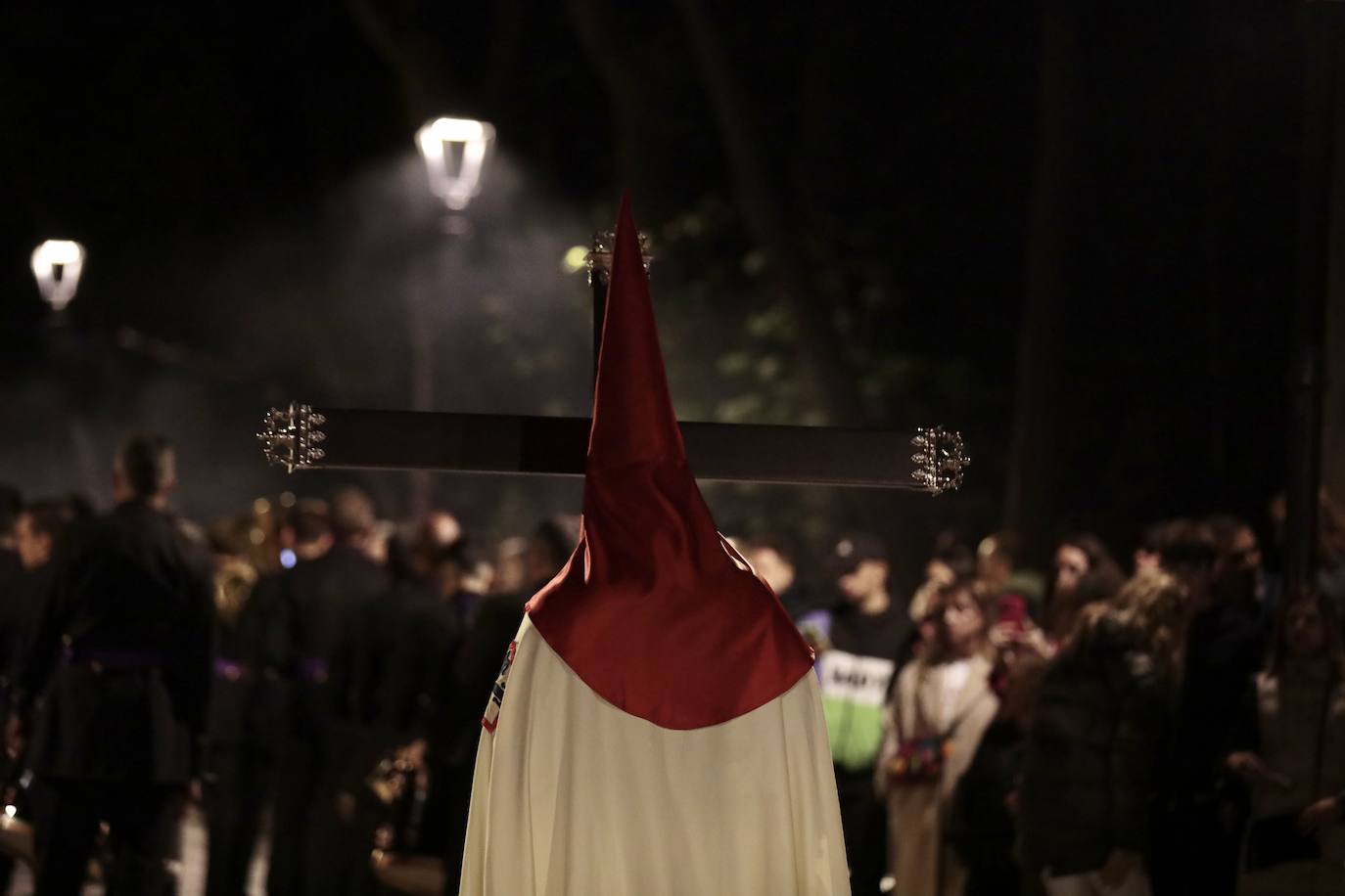 Procesión del Santísimo Cristo de los Trabajos en la Semana Santa de Valladolid 2024