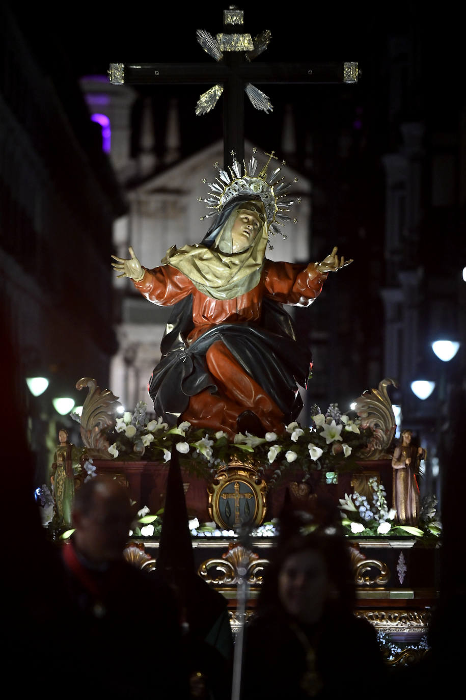 Las imágenes de la procesión del Santísimo Rosario del Dolor