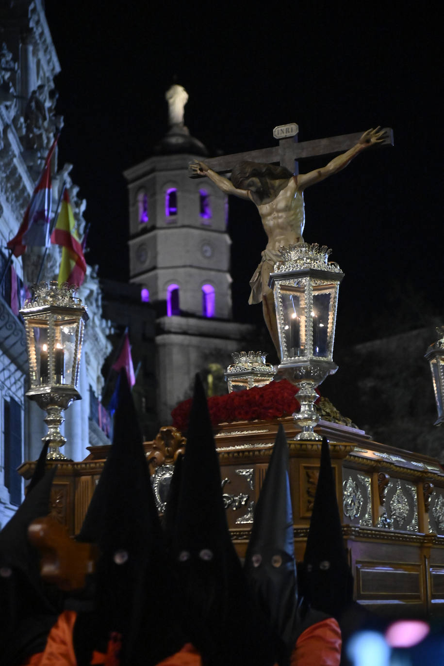 Las imágenes de la procesión de la Buena Muerte de Valladolid