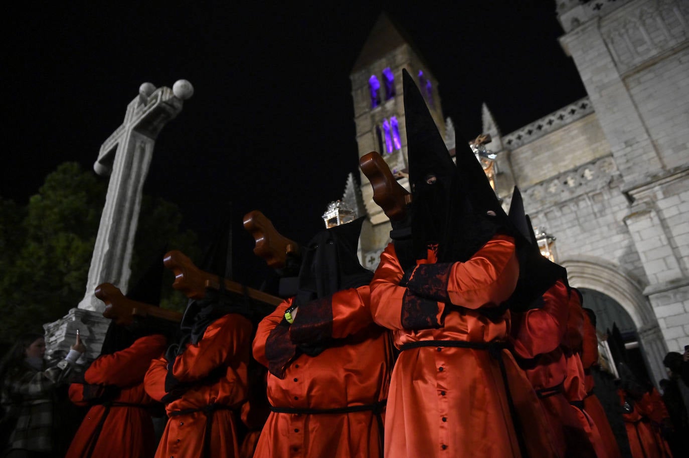 Las imágenes de la procesión de la Buena Muerte de Valladolid