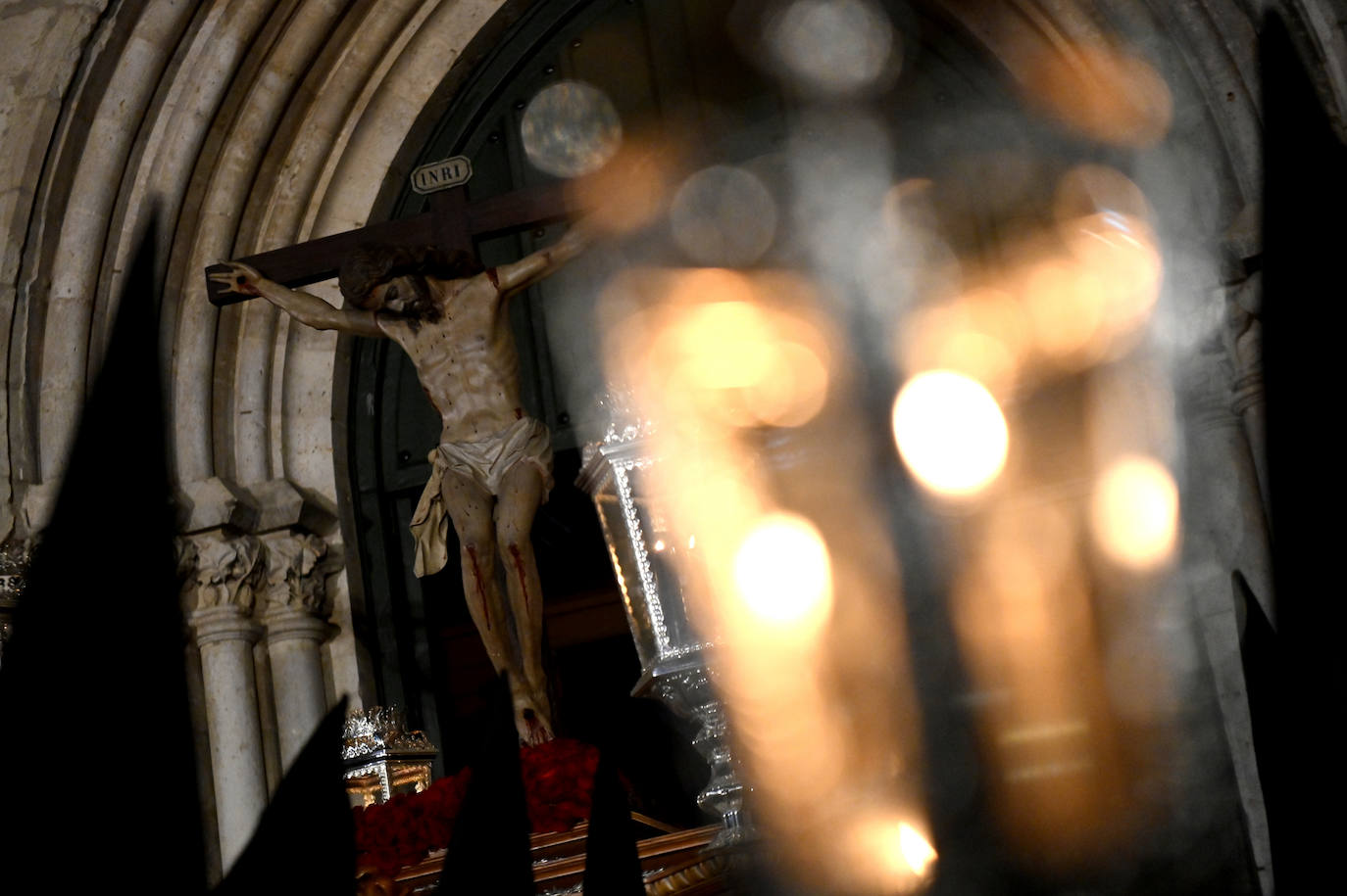 Las imágenes de la procesión de la Buena Muerte de Valladolid