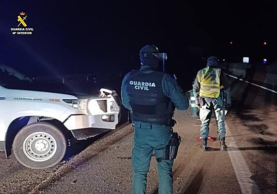 La Guardia Civil localizó al hombre desaparecido.