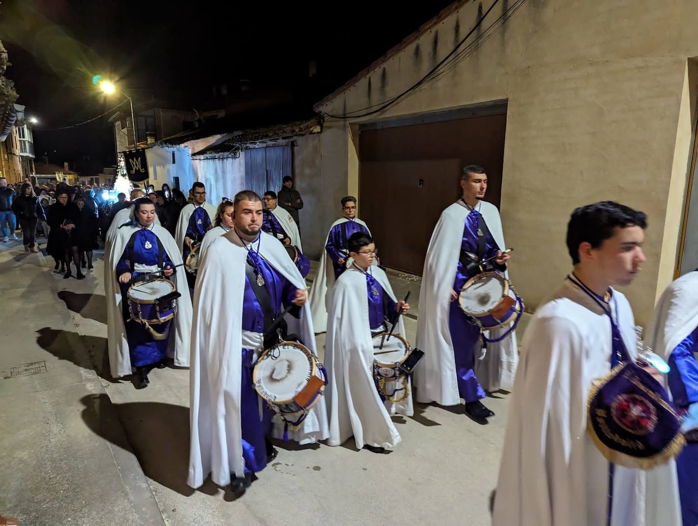 Las imágenes de la procesión del Rosario de Dolor en Torrelobatón