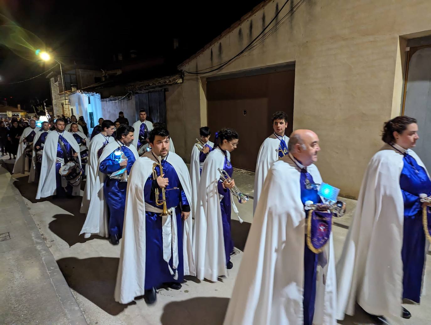 Las imágenes de la procesión del Rosario de Dolor en Torrelobatón