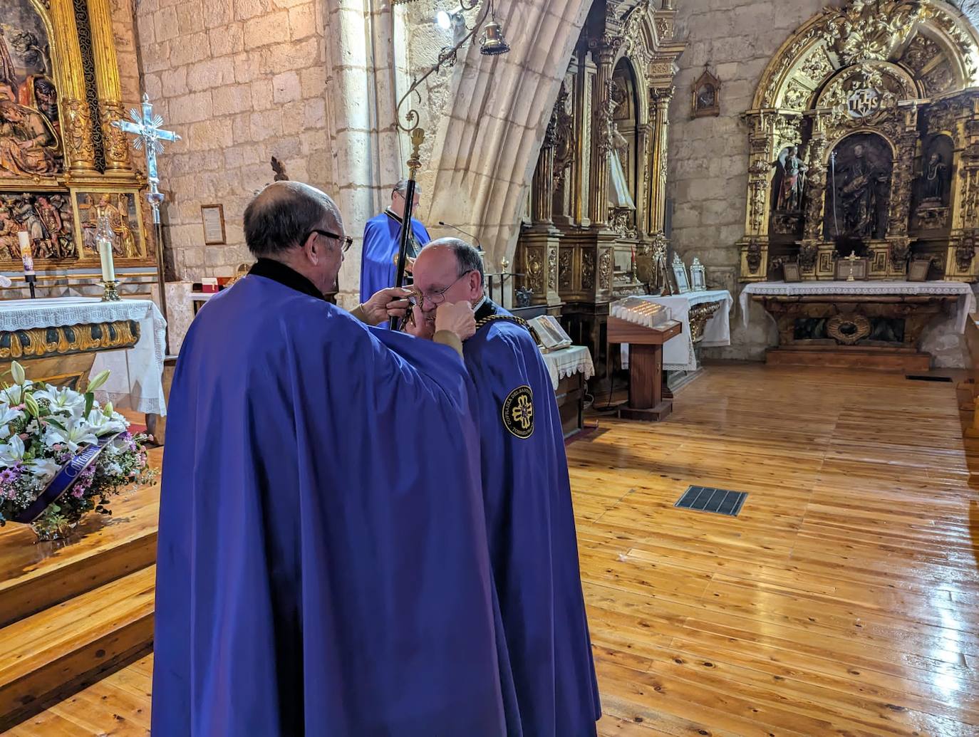 Las imágenes de la procesión del Rosario de Dolor en Torrelobatón