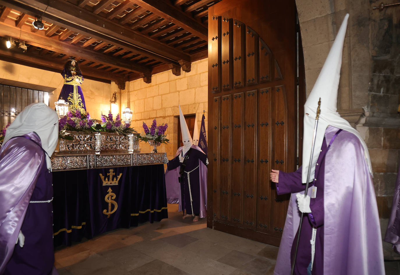 Acto del Prendimiento en la iglesia de San Miguel