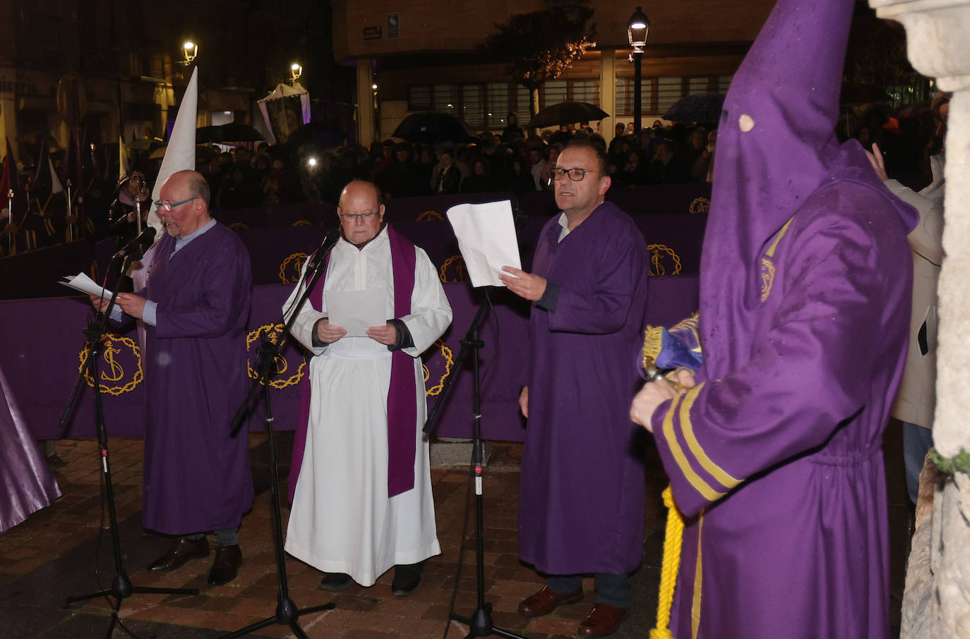 Acto del Prendimiento en la iglesia de San Miguel