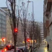 La nieve regresa a Valladolid y suspende la procesión del Encuentro