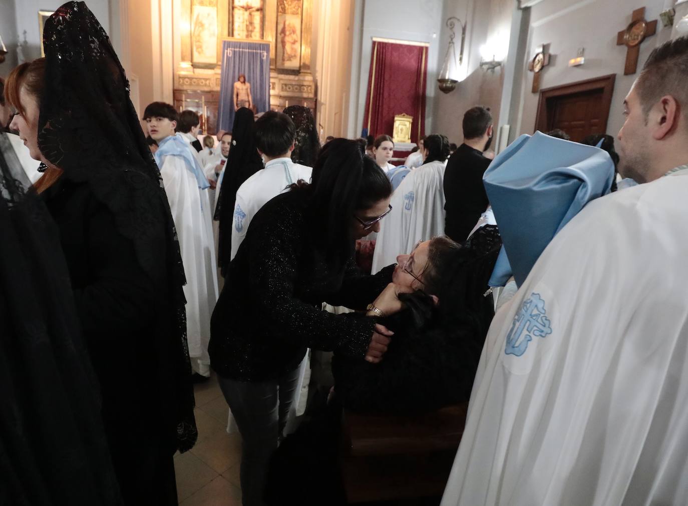 La lluvia suspende la procesión de la Peregrinación de la Promesa