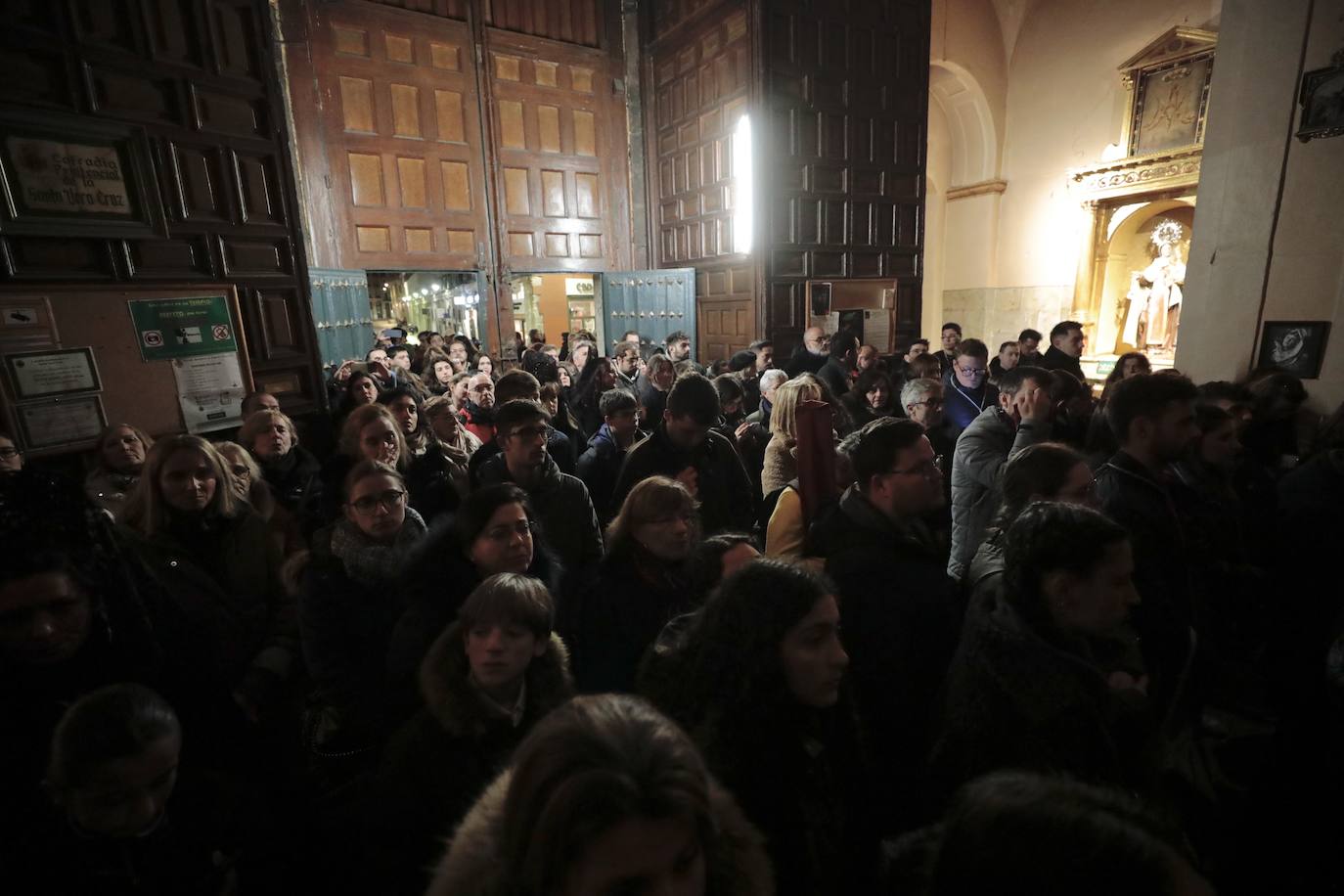 La lluvia suspende la procesión de la Peregrinación de la Promesa