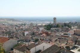 Panorámica de la villa de Cuéllar.