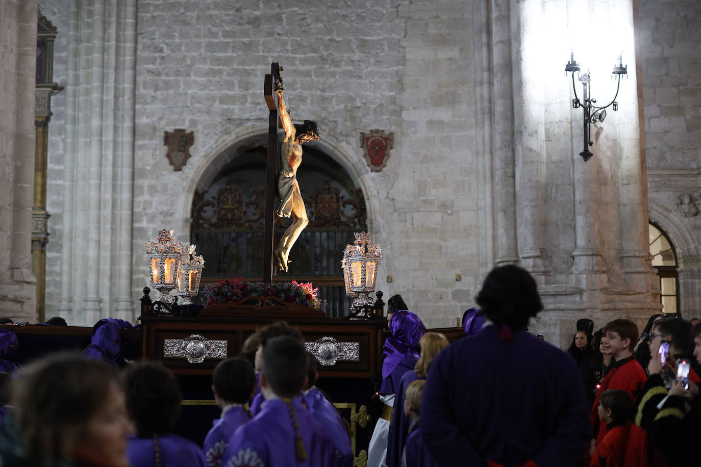 Procesión de la Peregrinación y el Consuelo el Miércoles Santo en Valladolid