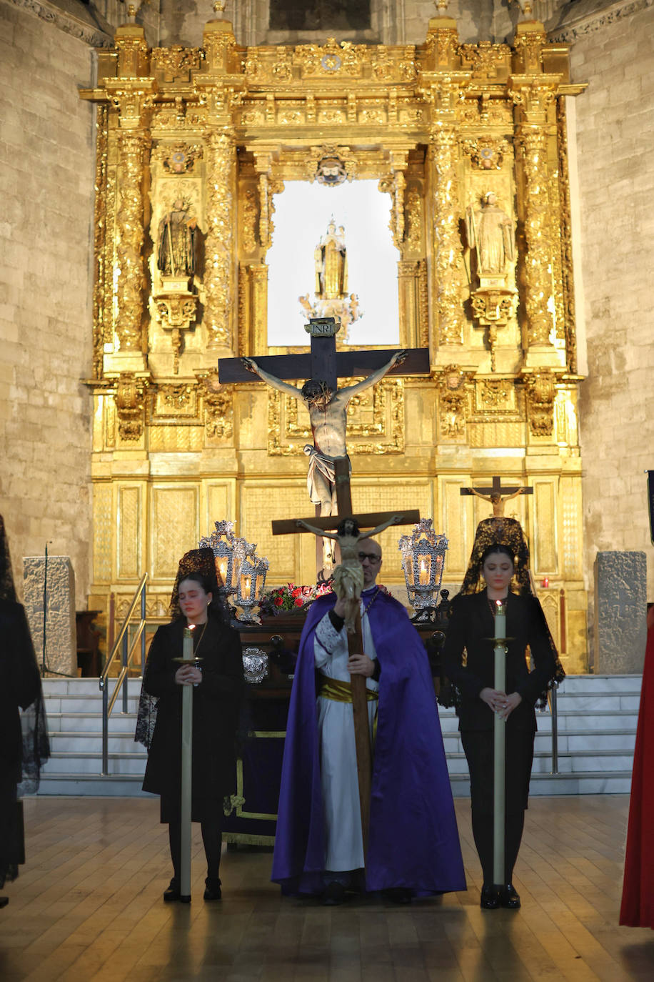 Procesión de la Peregrinación y el Consuelo el Miércoles Santo en Valladolid