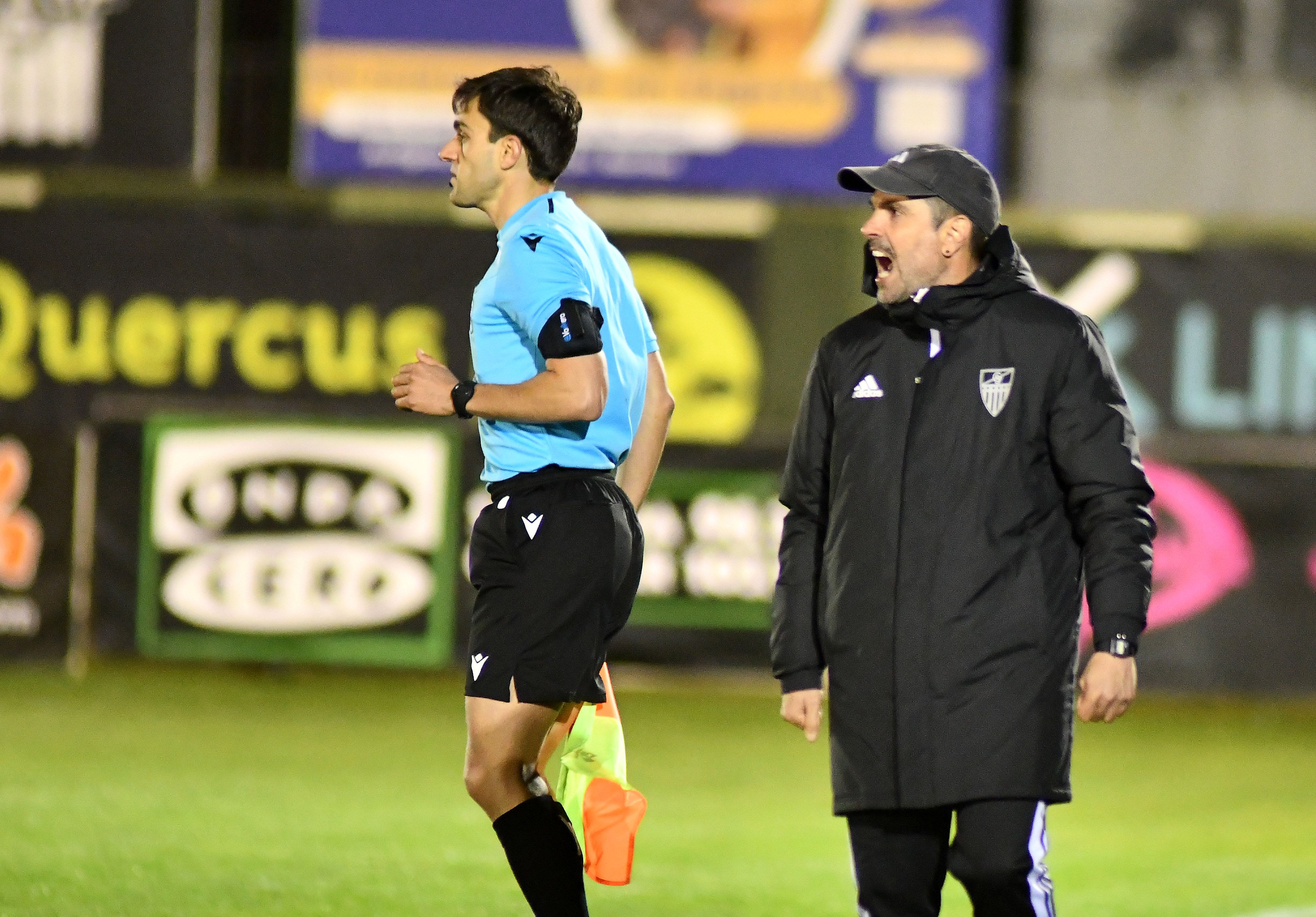 Ramsés Gil, durante el partido ante el Guadalajara.