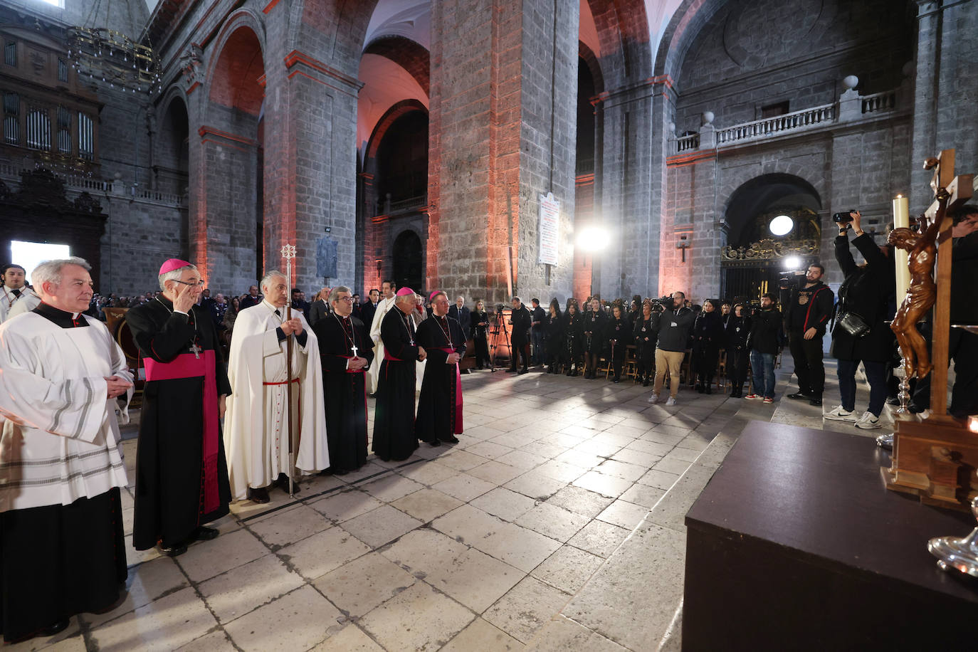 Las imágenes del Sermón de las Siete Palabras en Valladolid