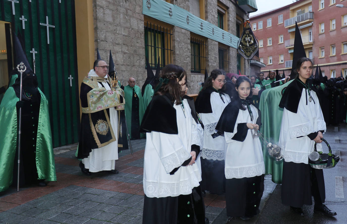 La Vera Cruz celebra la Oración en el Huerto al cobijo de San Pablo