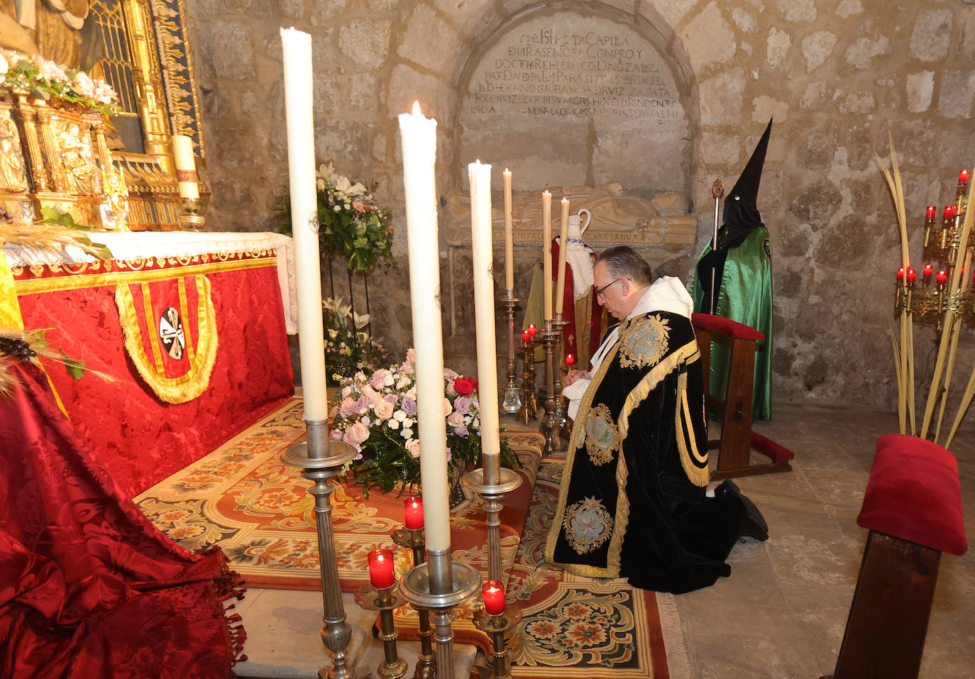 La Vera Cruz celebra la Oración en el Huerto al cobijo de San Pablo