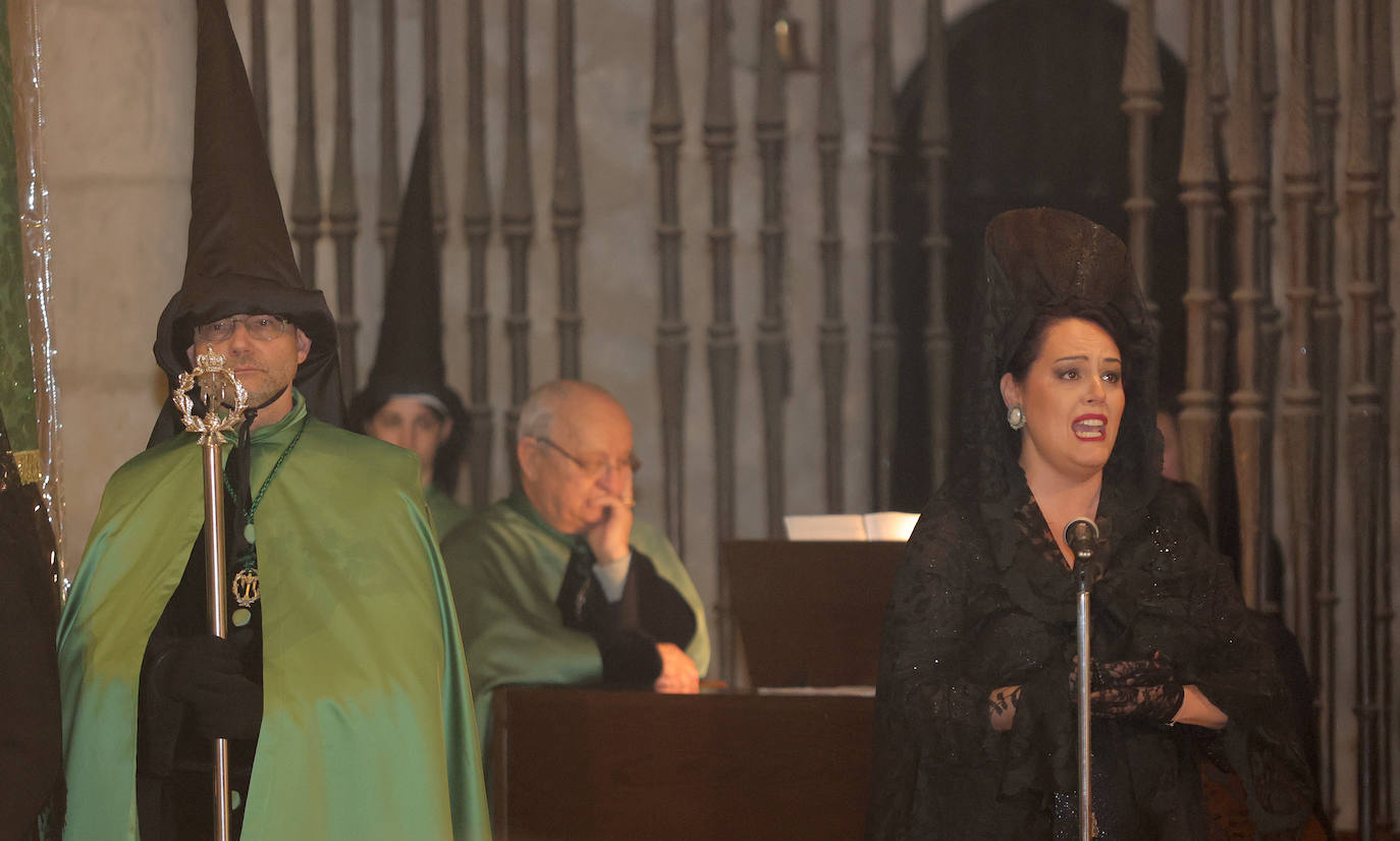 La Vera Cruz celebra la Oración en el Huerto al cobijo de San Pablo