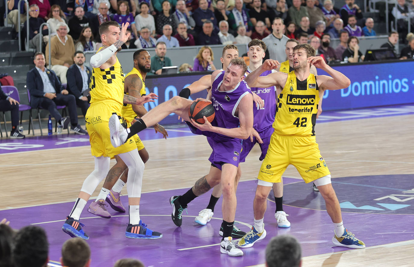 El Zunder Palencia no puede con el Tenerife