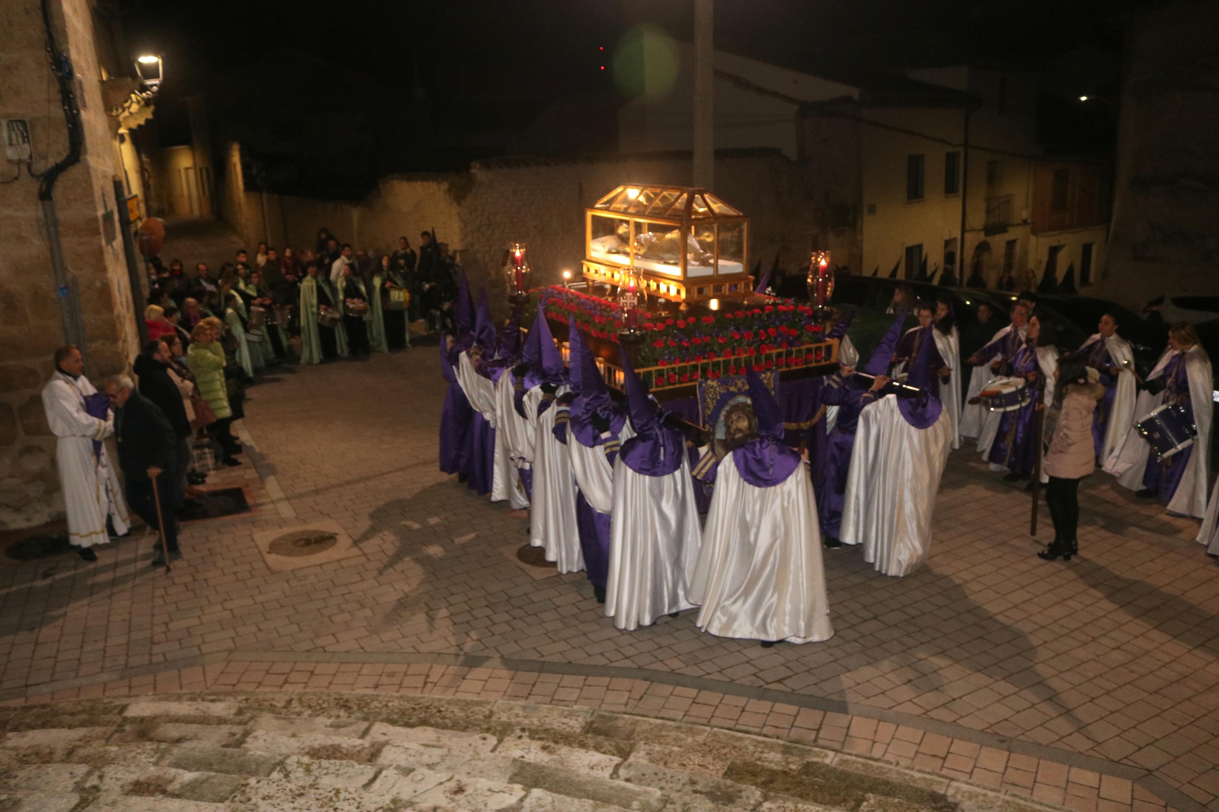 Procesión del Silencio y la Luz en Baltanás