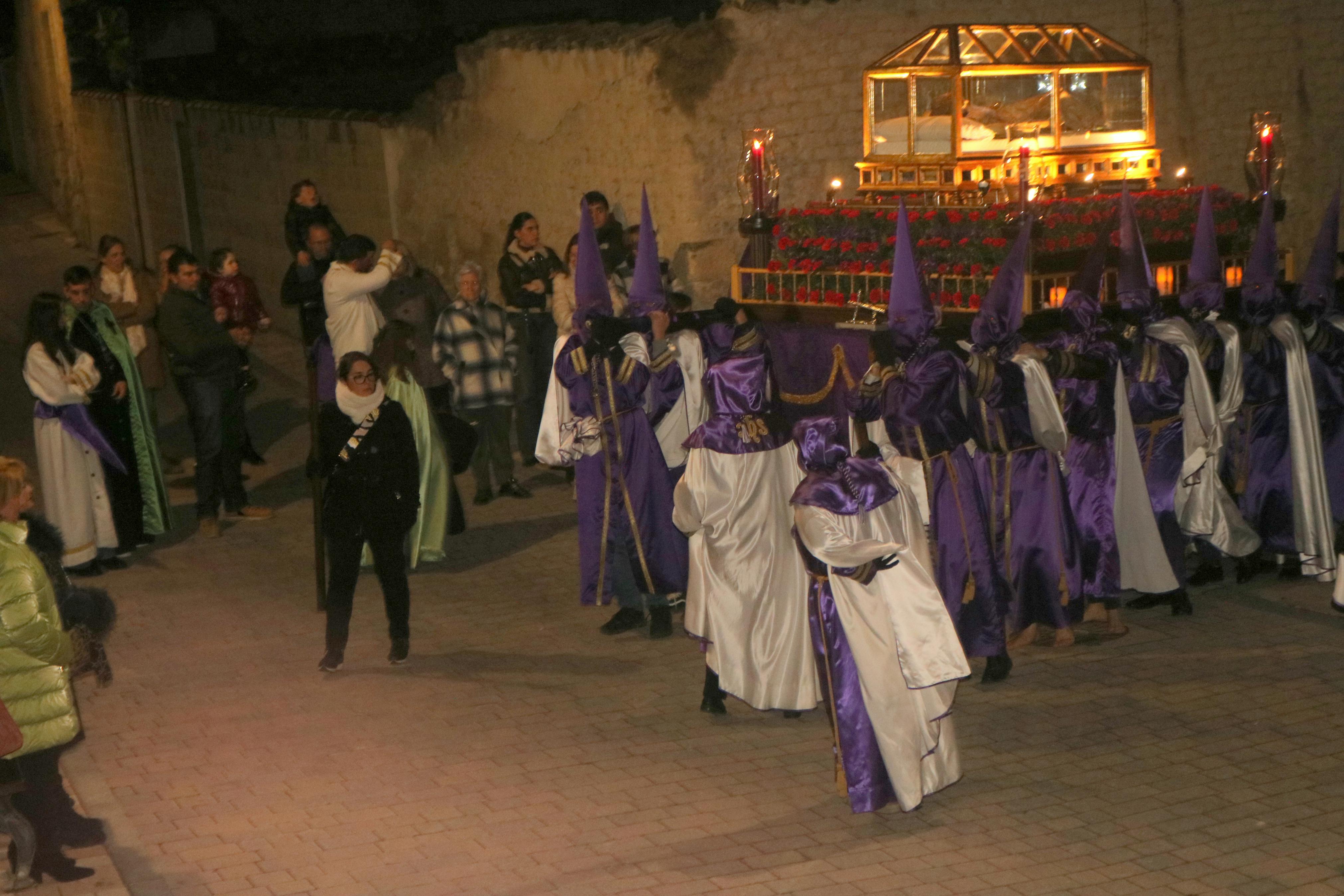 Procesión del Silencio y la Luz en Baltanás