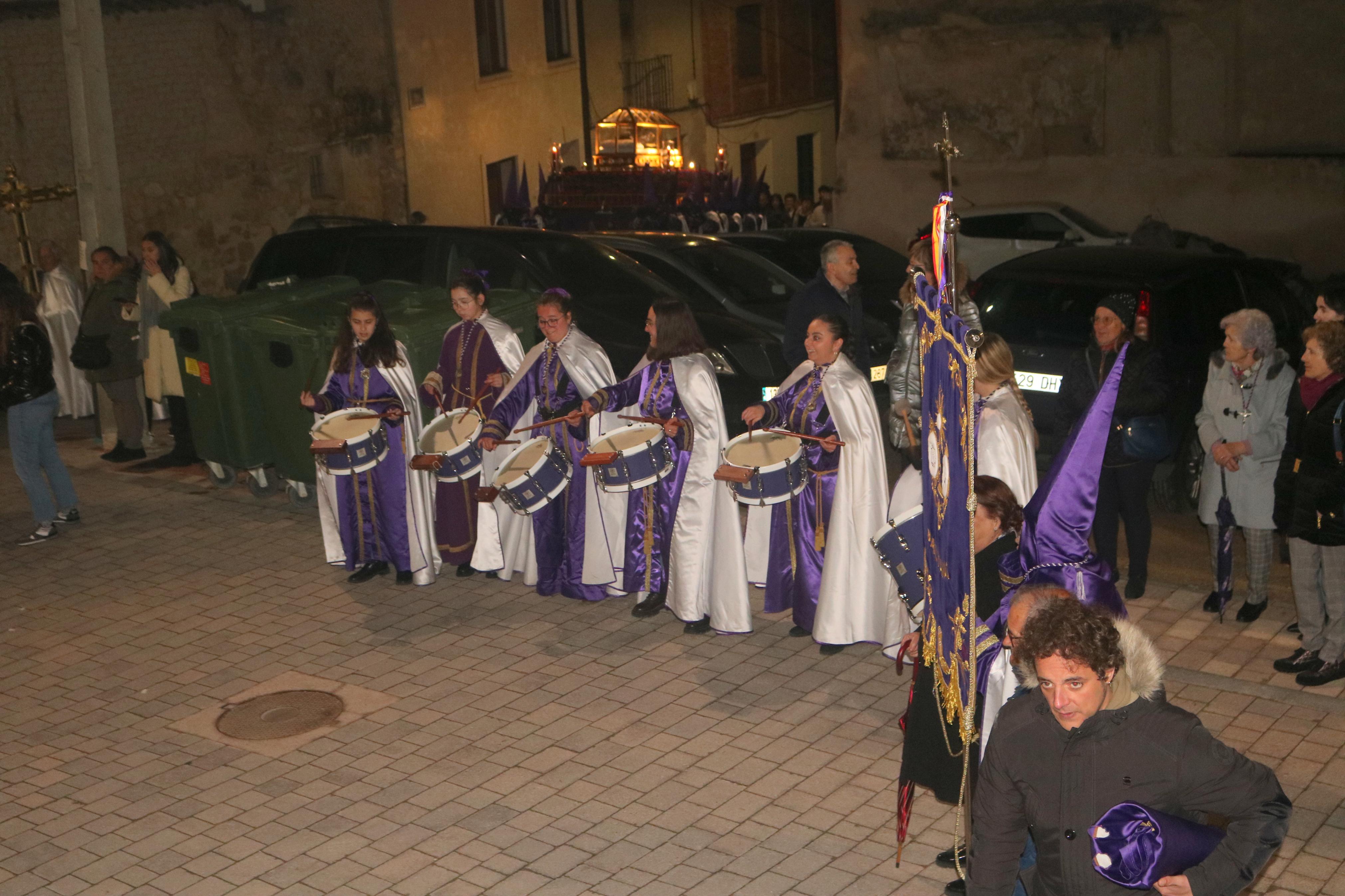 Procesión del Silencio y la Luz en Baltanás