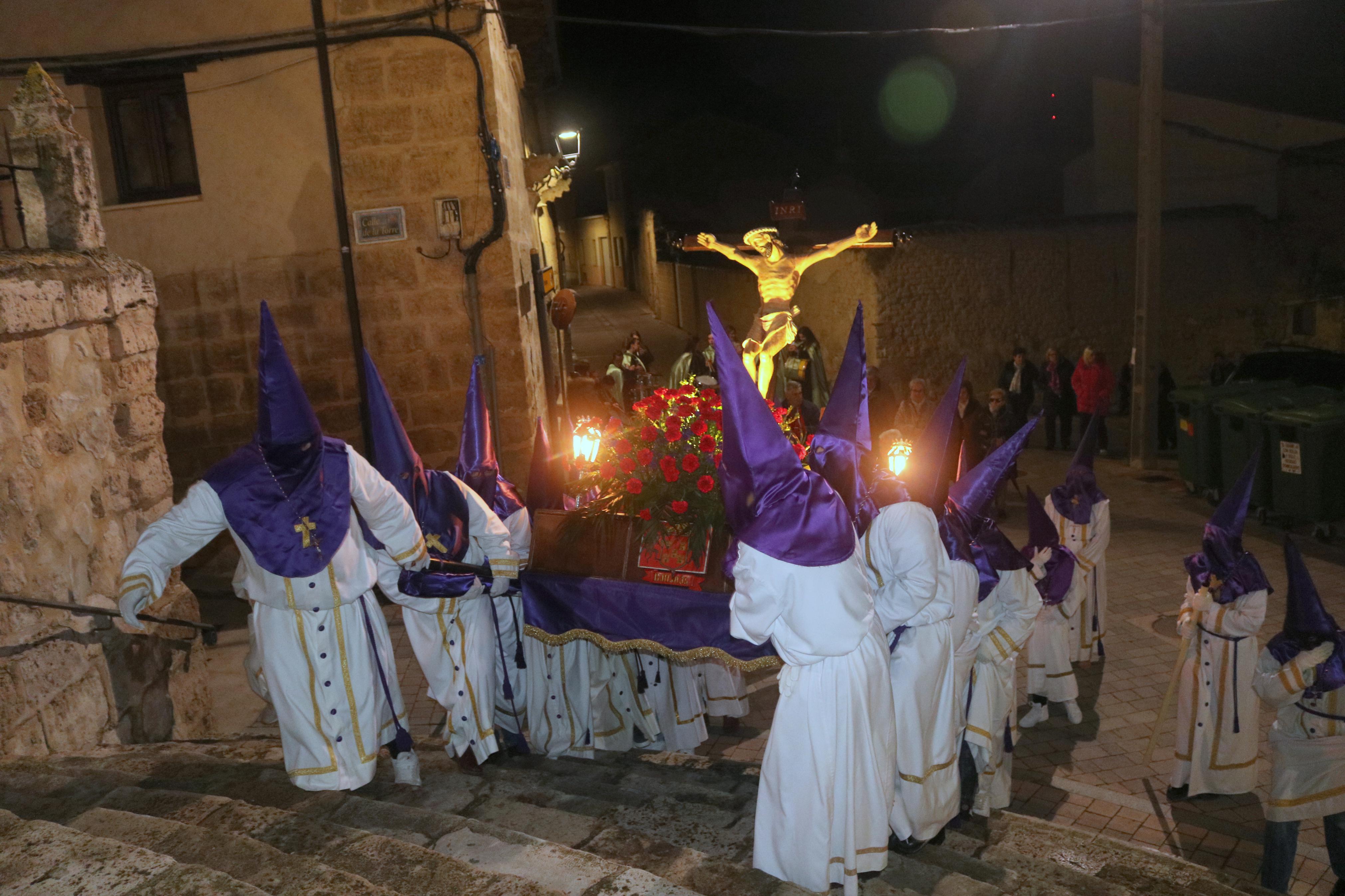 Procesión del Silencio y la Luz en Baltanás