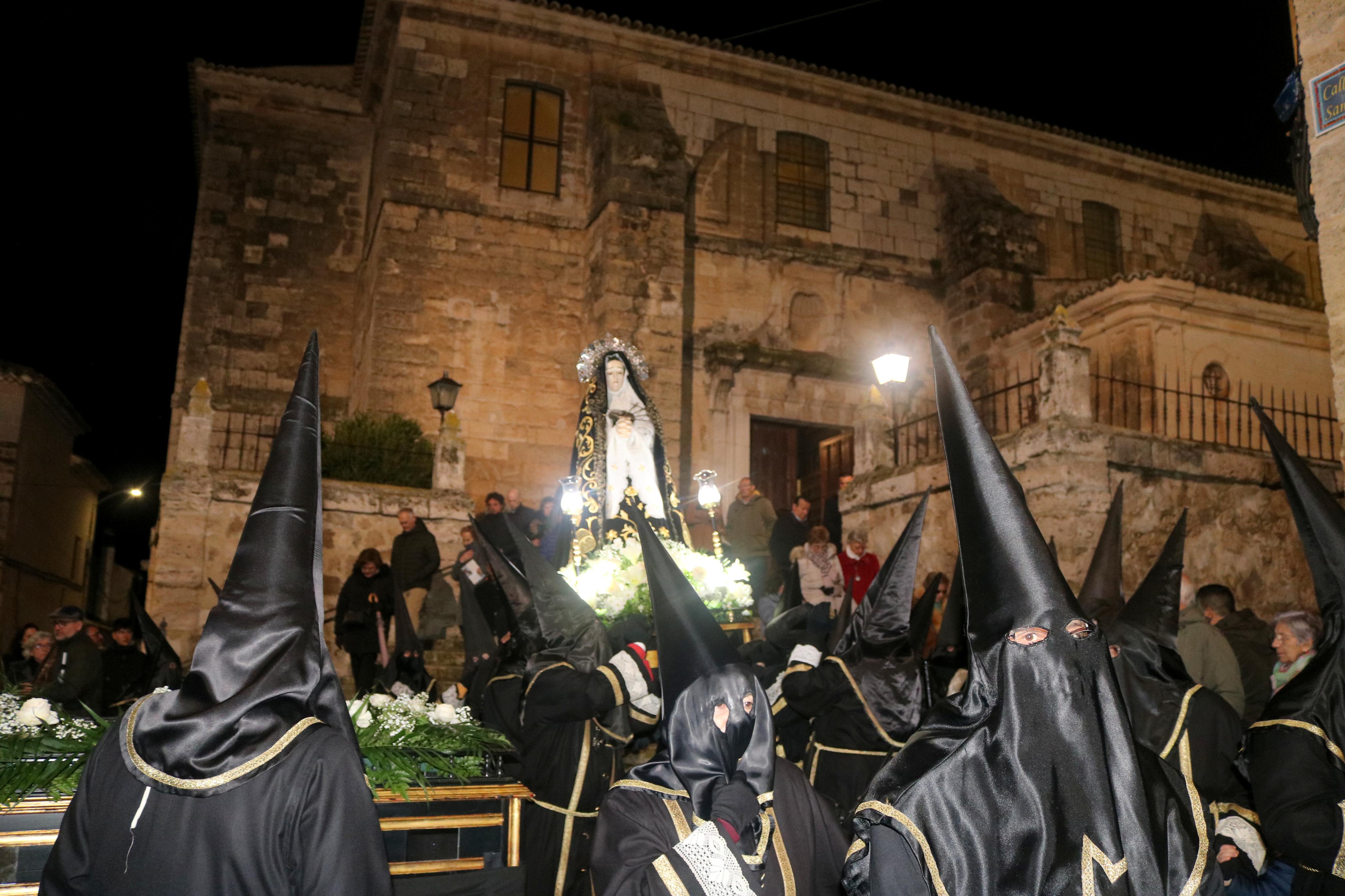 Procesión del Silencio y la Luz en Baltanás