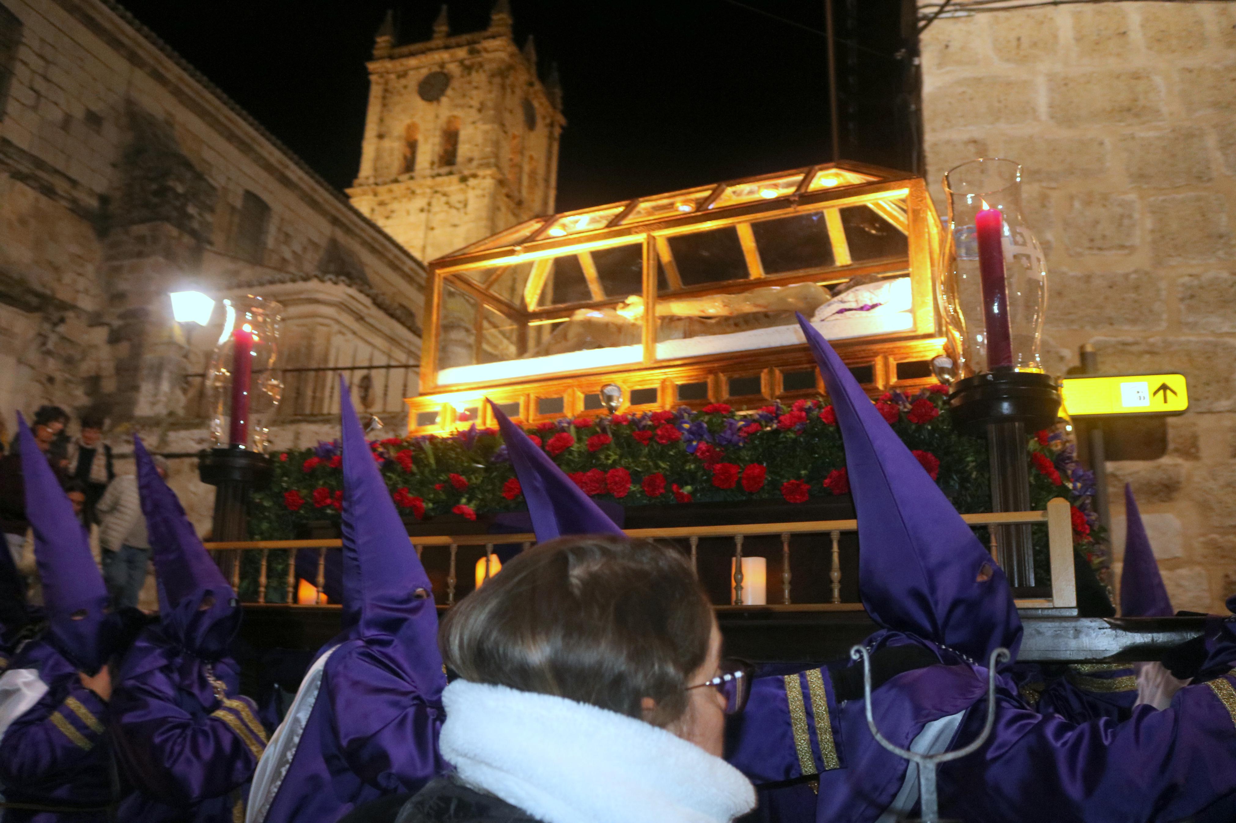 Procesión del Silencio y la Luz en Baltanás