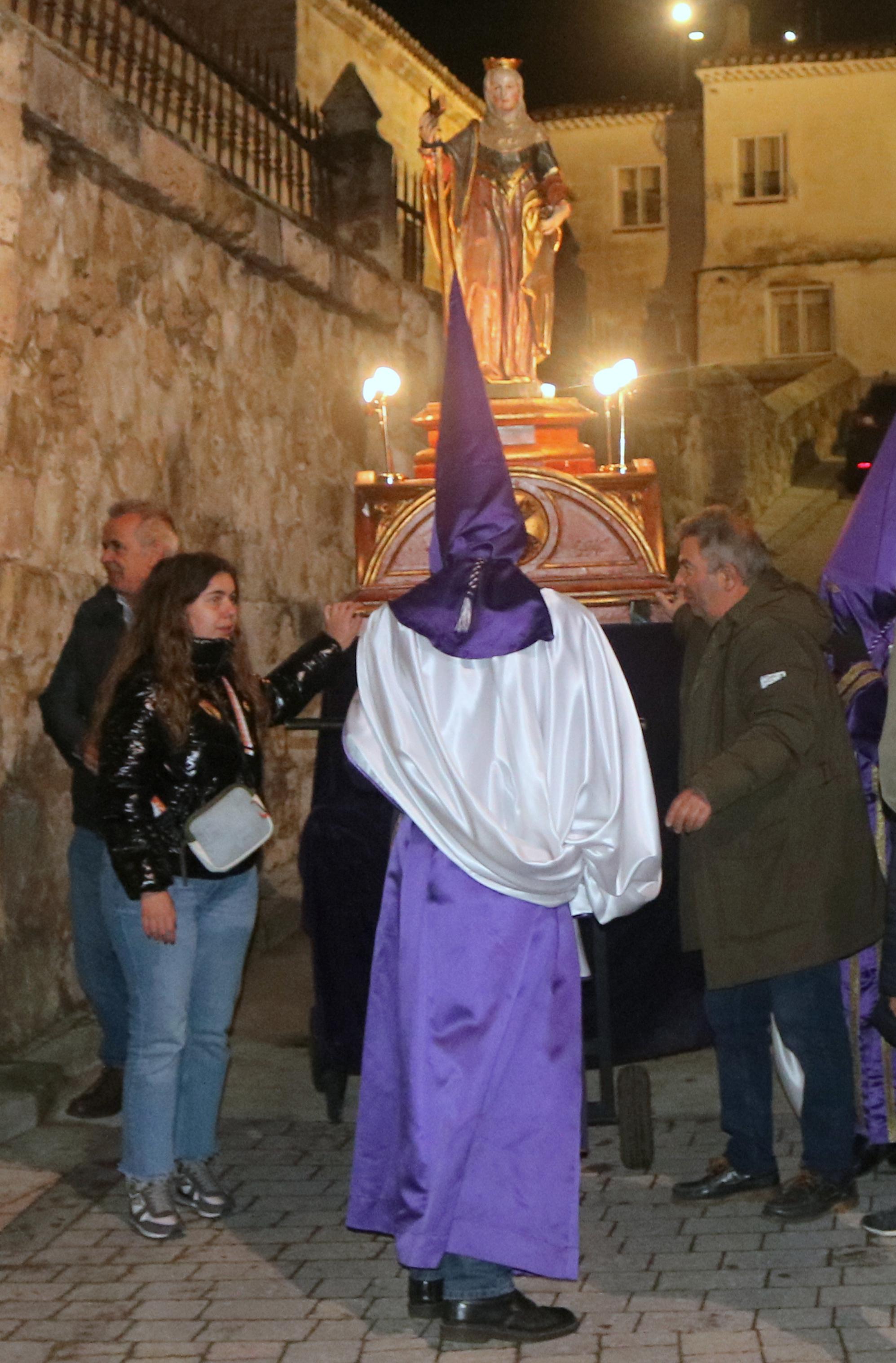 Procesión del Silencio y la Luz en Baltanás