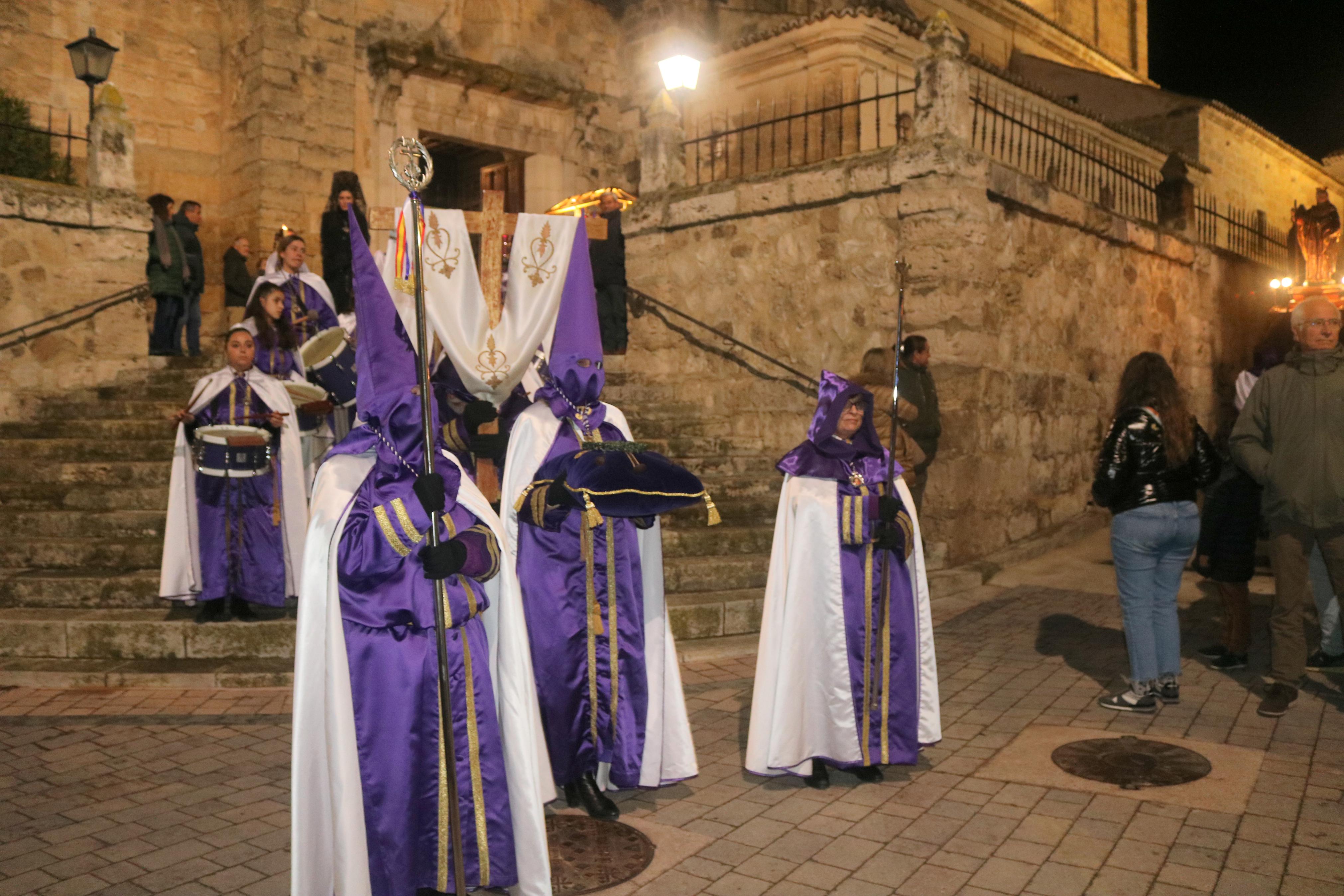 Procesión del Silencio y la Luz en Baltanás