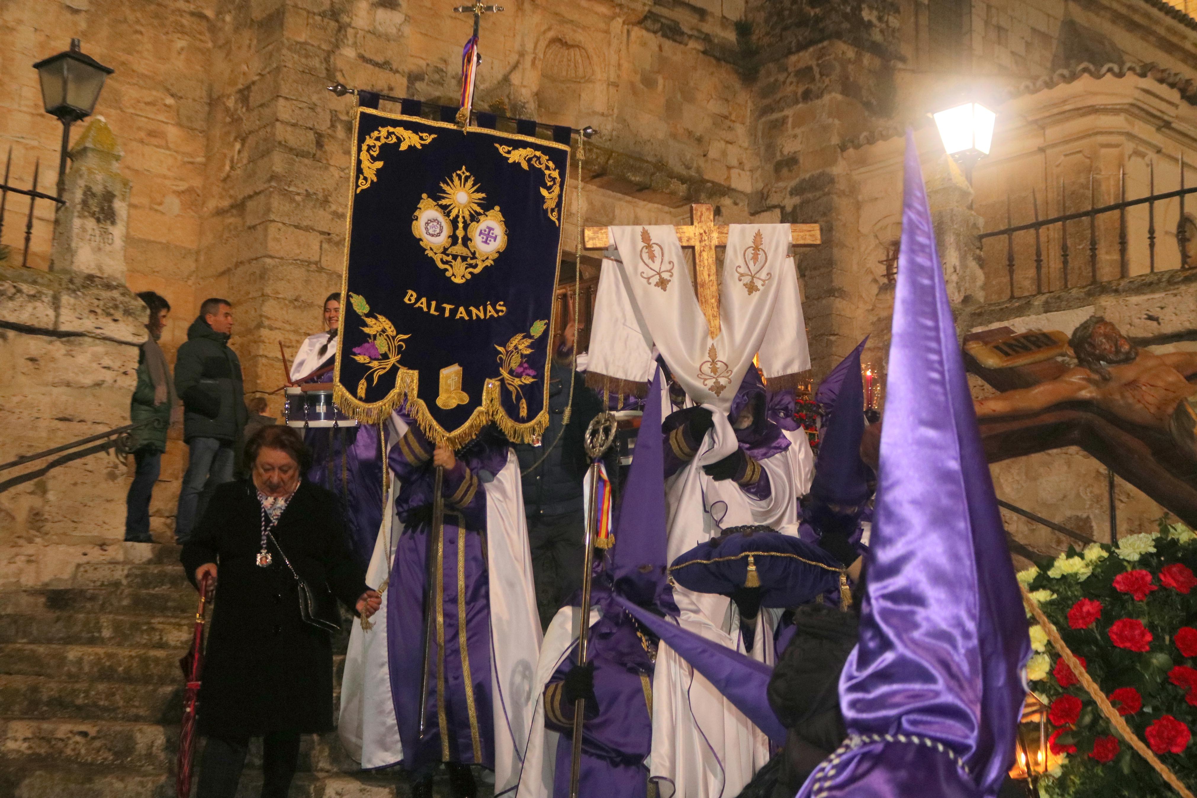 Procesión del Silencio y la Luz en Baltanás