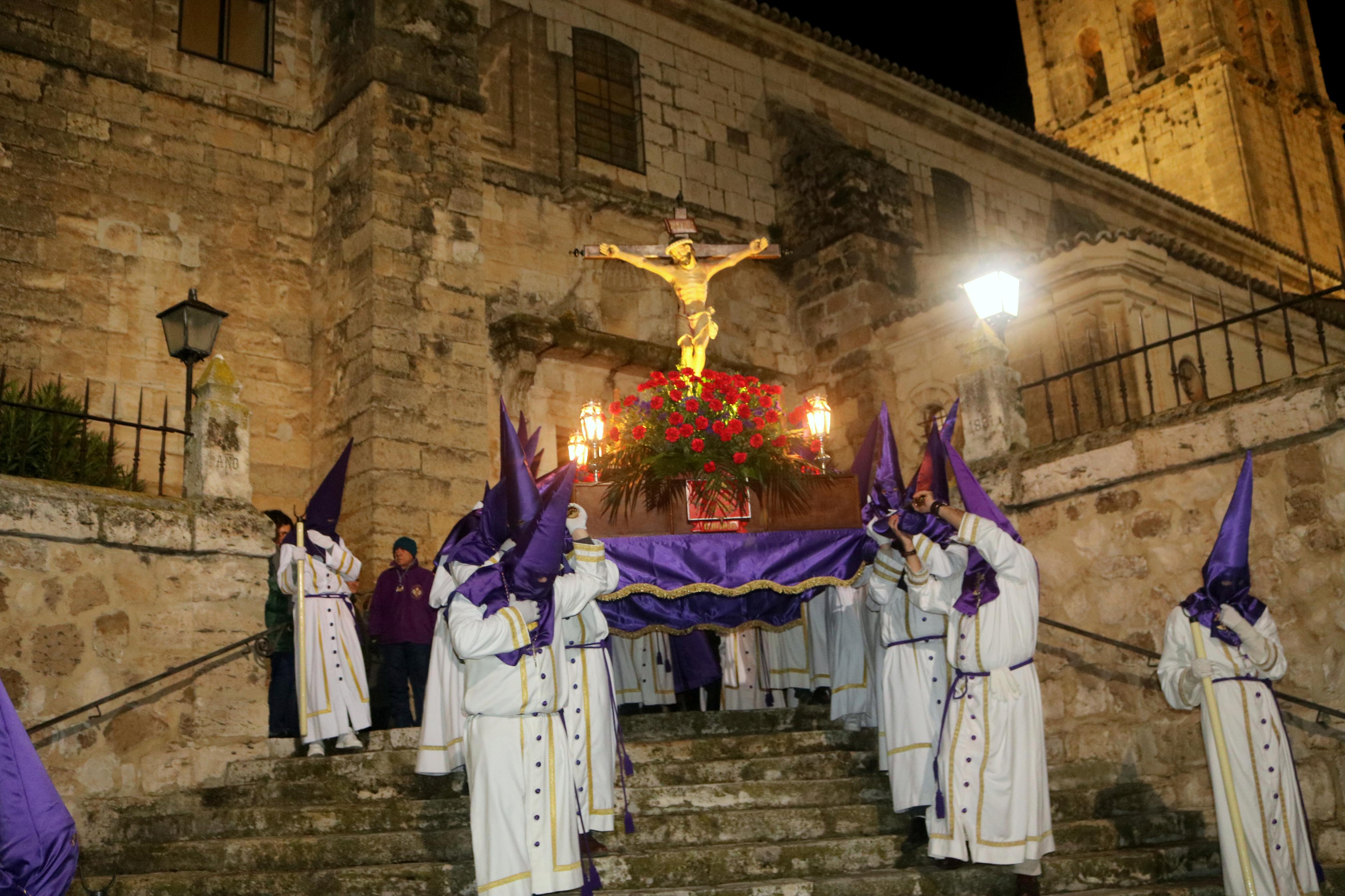 Procesión del Silencio y la Luz en Baltanás