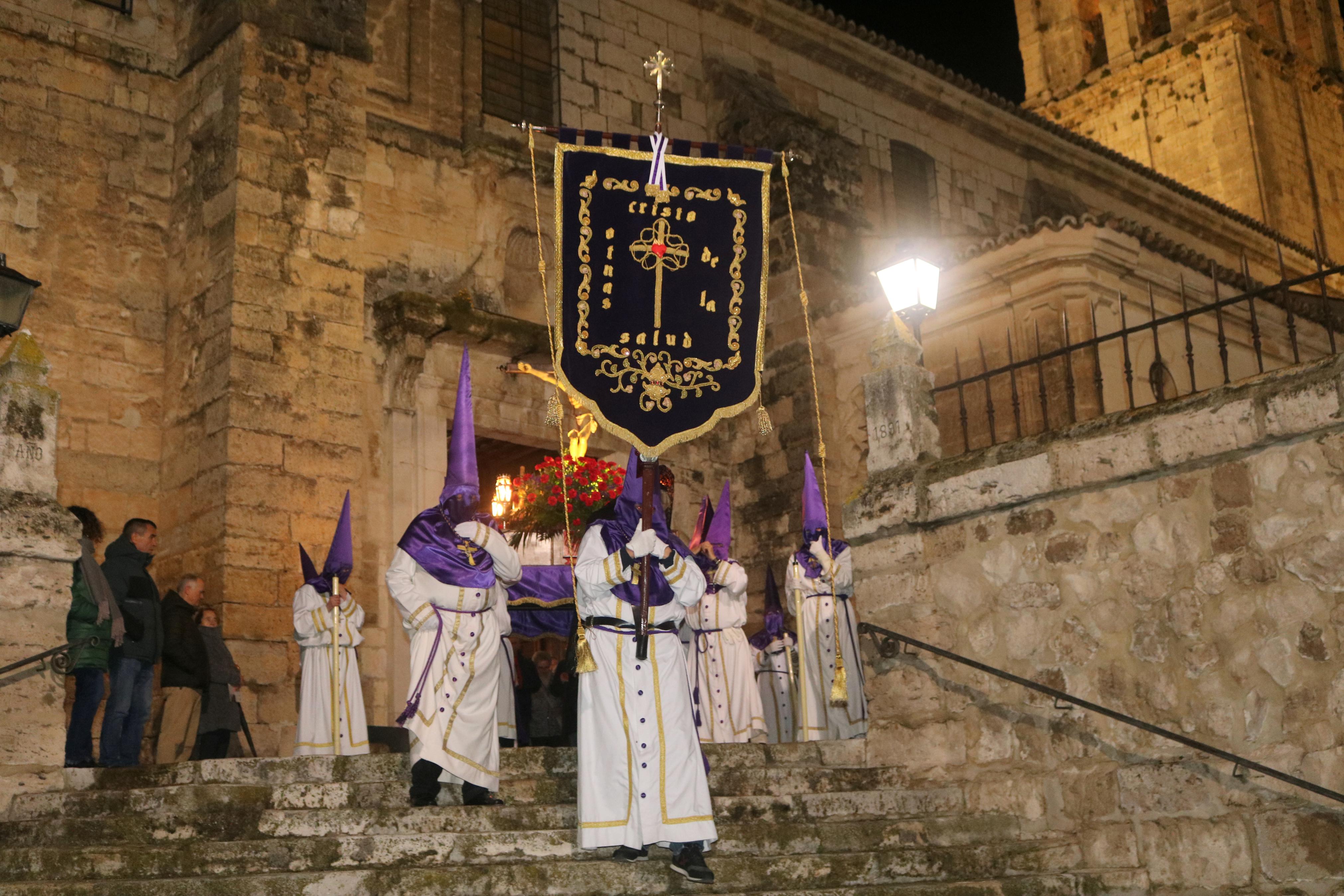 Procesión del Silencio y la Luz en Baltanás