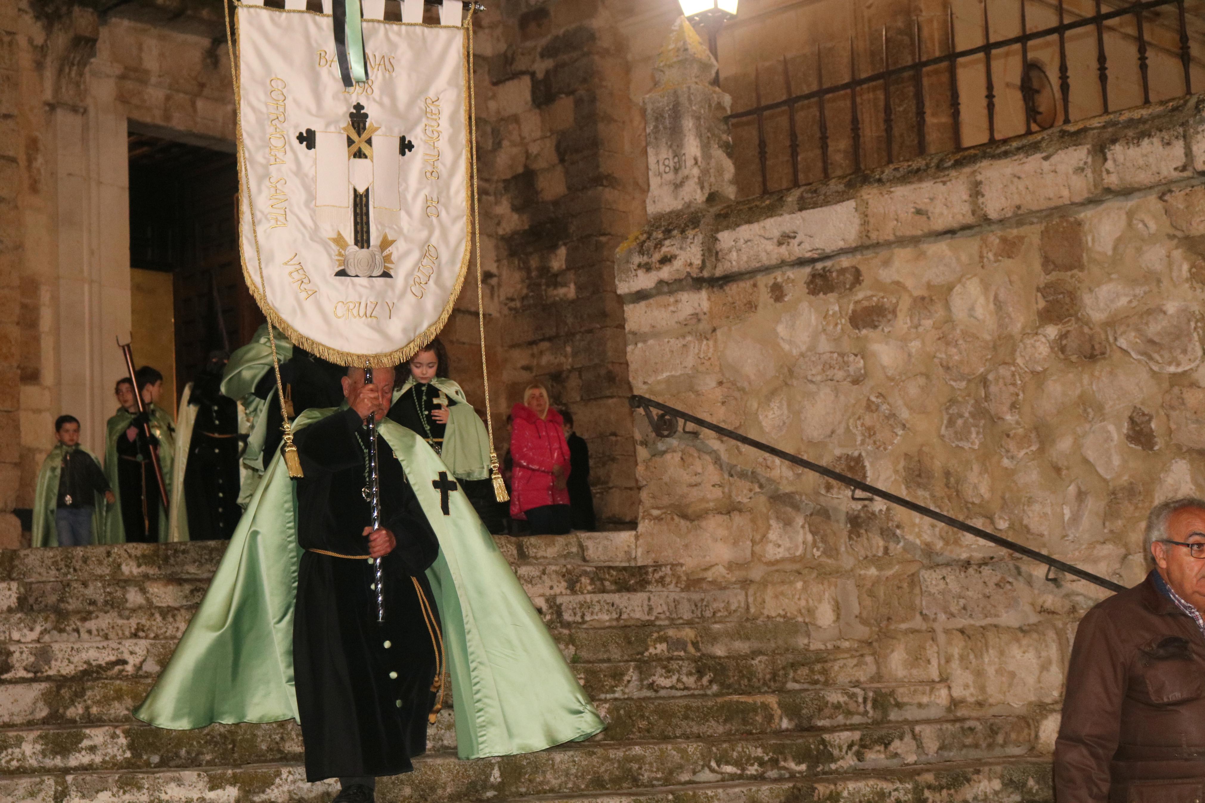 Procesión del Silencio y la Luz en Baltanás