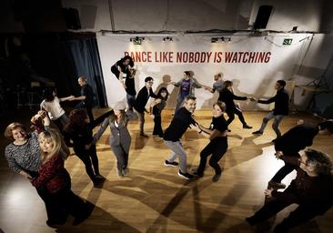 El grupo de Valladolid que baila con una sonrisa a ritmo de swing