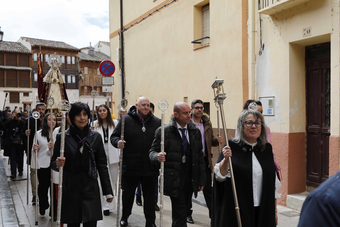 Las imágenes de la Bajada del Ángel en Peñafiel