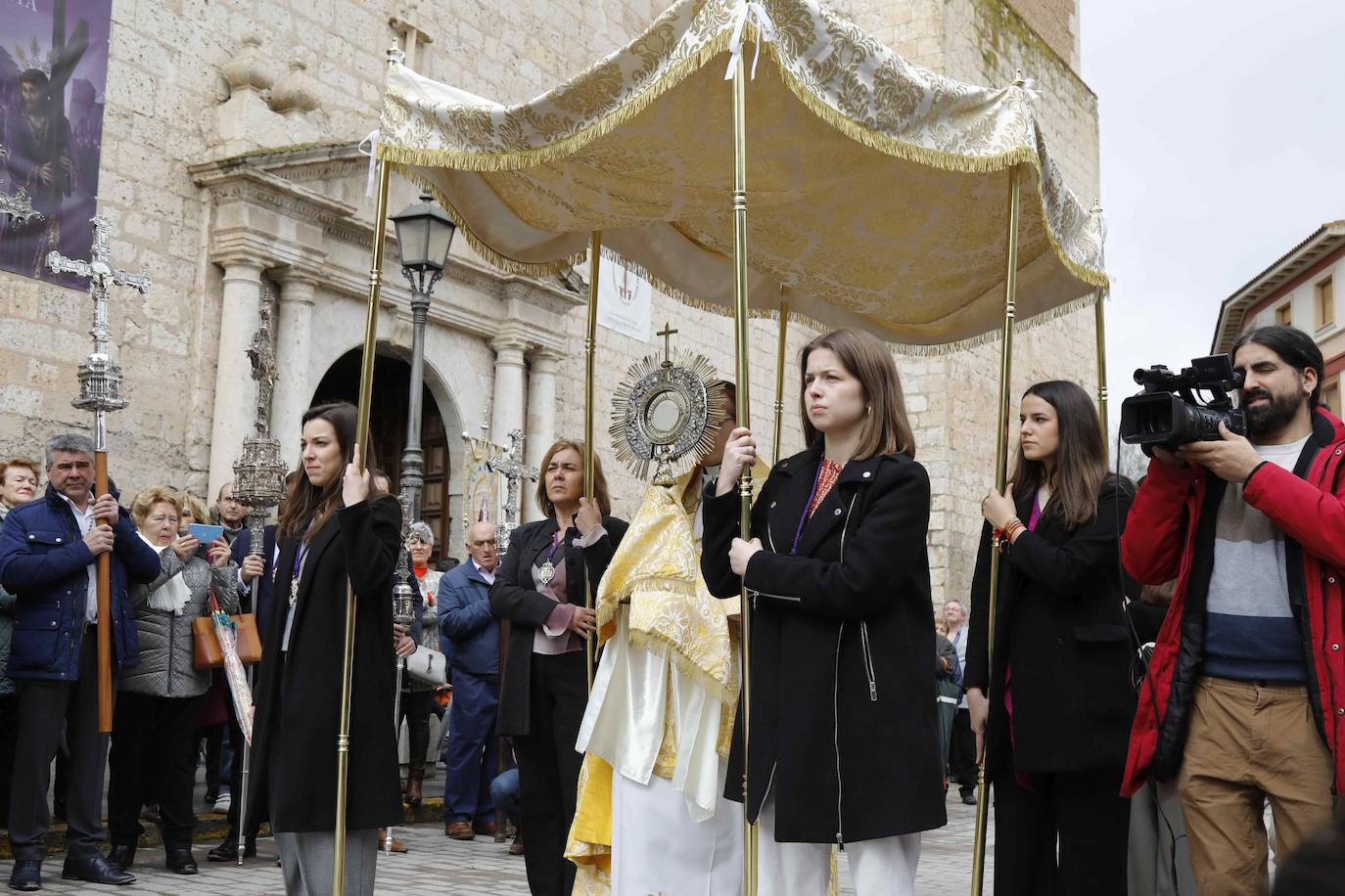 Las imágenes de la Bajada del Ángel en Peñafiel